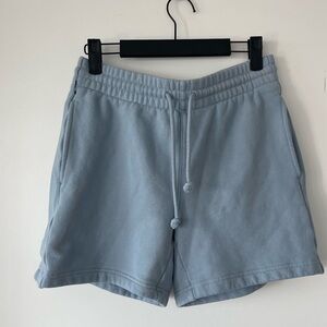 Aritzia "Cozy AF boyfriend shorts" size small